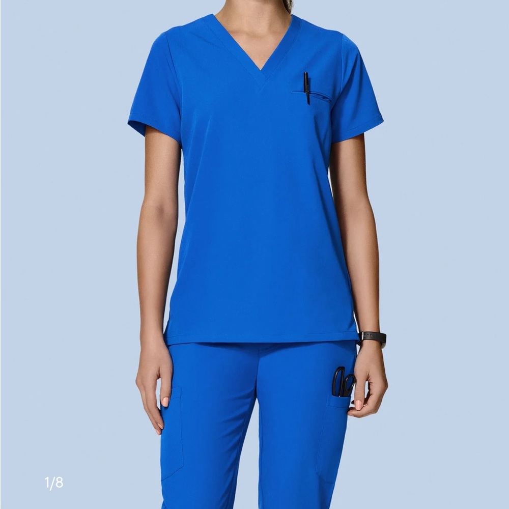 Mandala Royal Blue Scrubs